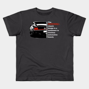 Mustang gt 1969 Kids T-Shirt